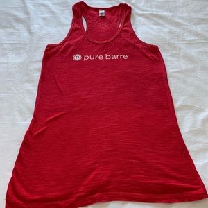 Pure Barre Red Tank Top